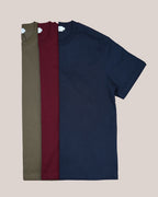 ESSENTIAL  TEE - MAR00N