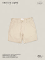 CITY CHINO SHORTS - BEIGE