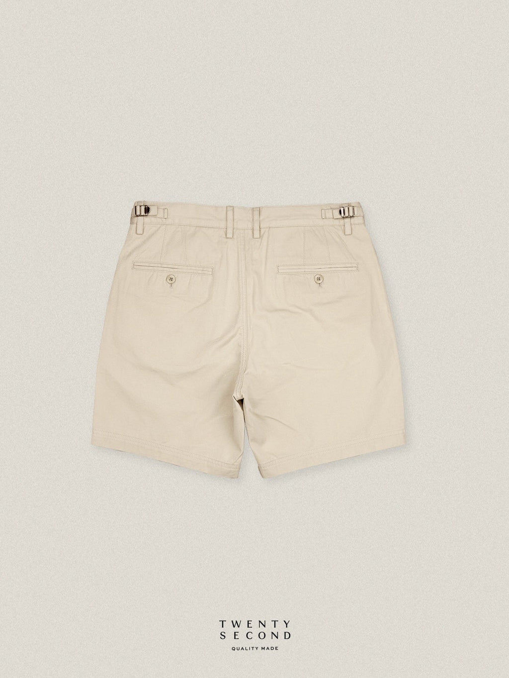 CITY CHINO SHORTS - BEIGE