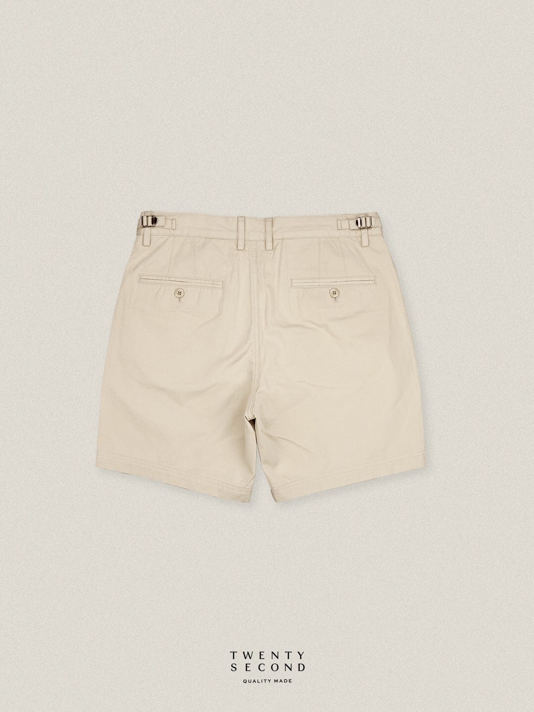 CITY CHINO SHORTS - BEIGE