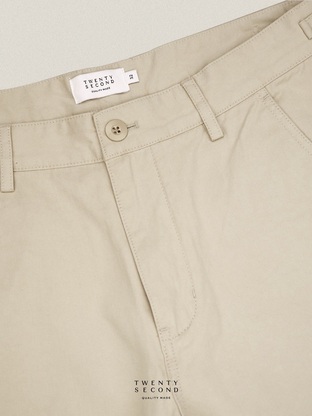 CITY CHINO SHORTS - BEIGE