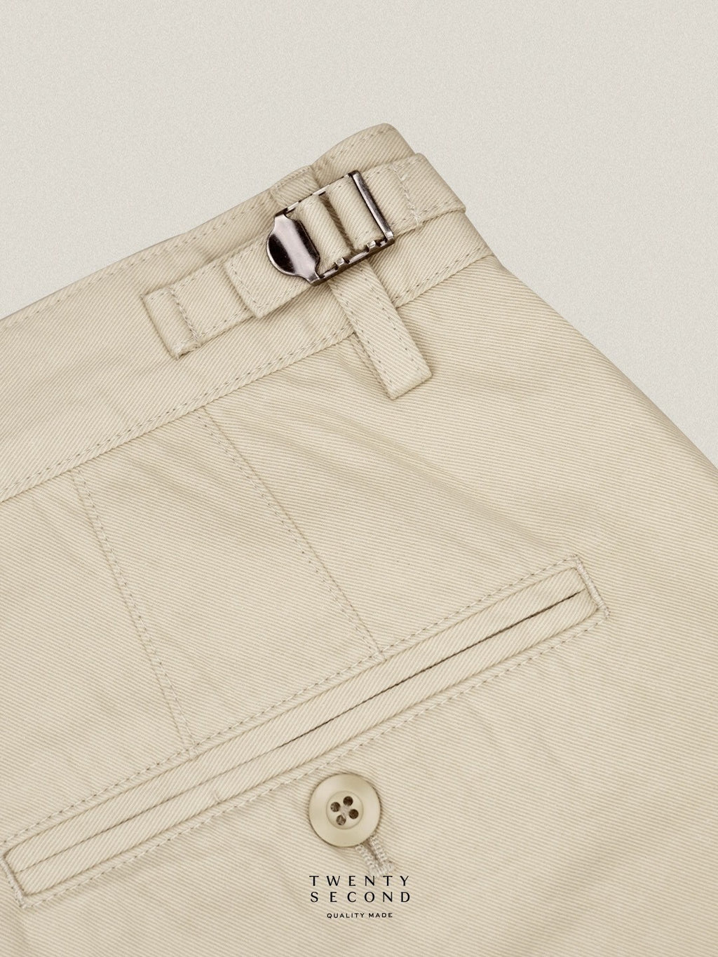 CITY CHINO SHORTS - BEIGE