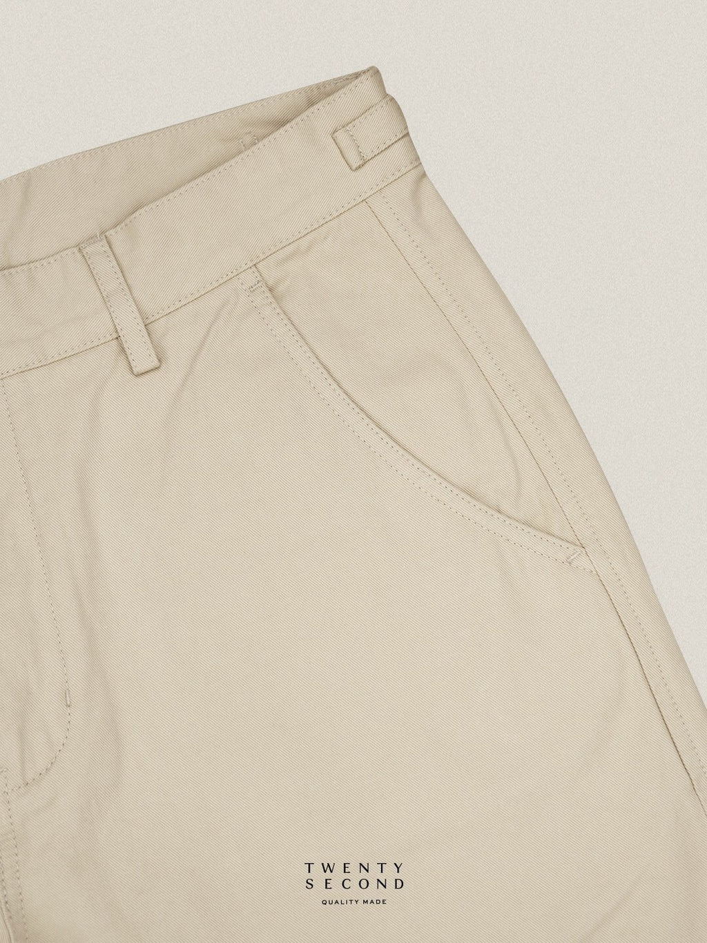 CITY CHINO SHORTS - BEIGE