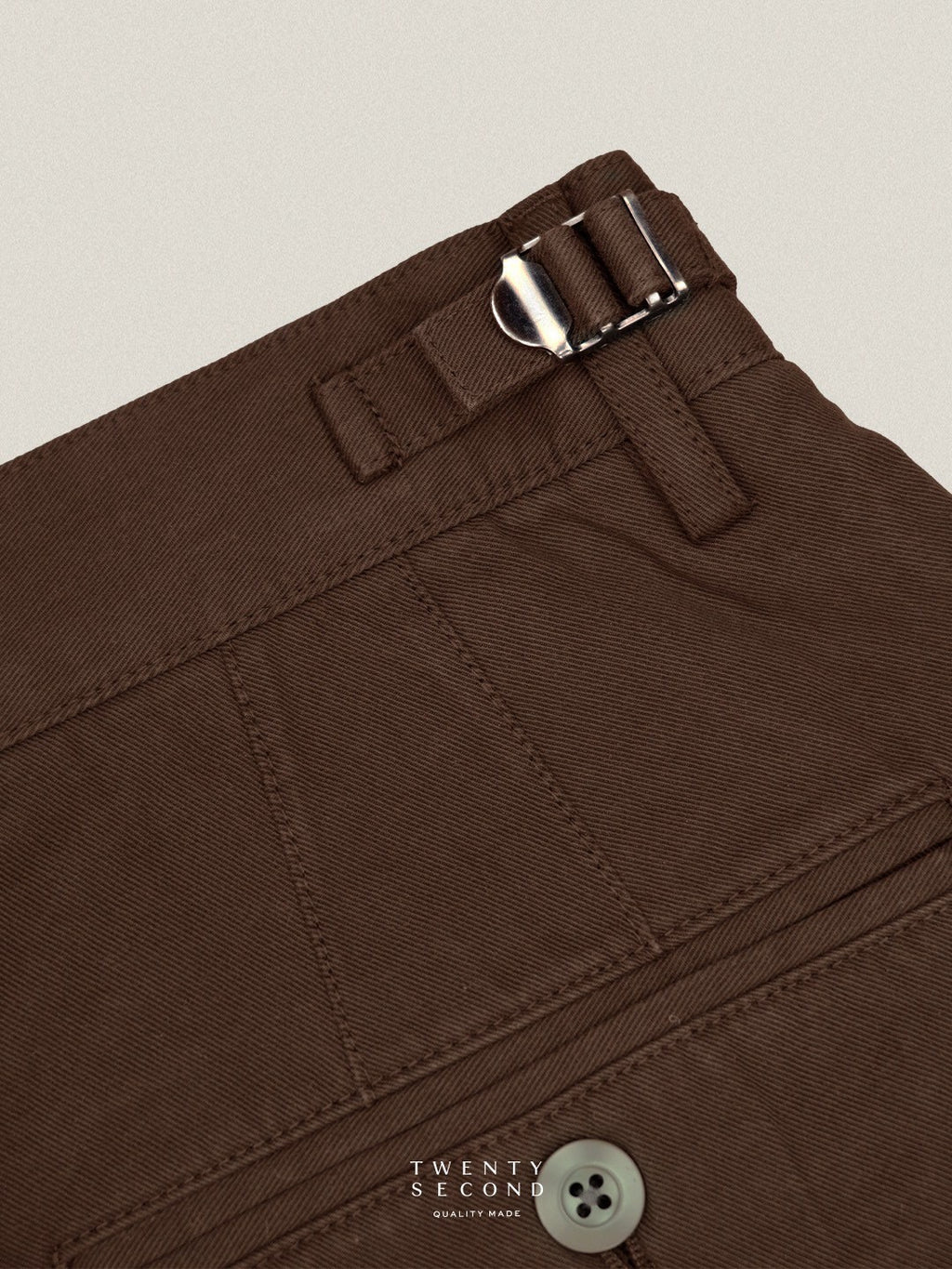 CITY CHINO SHORTS - BROWN