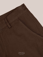 CITY CHINO SHORTS - BROWN