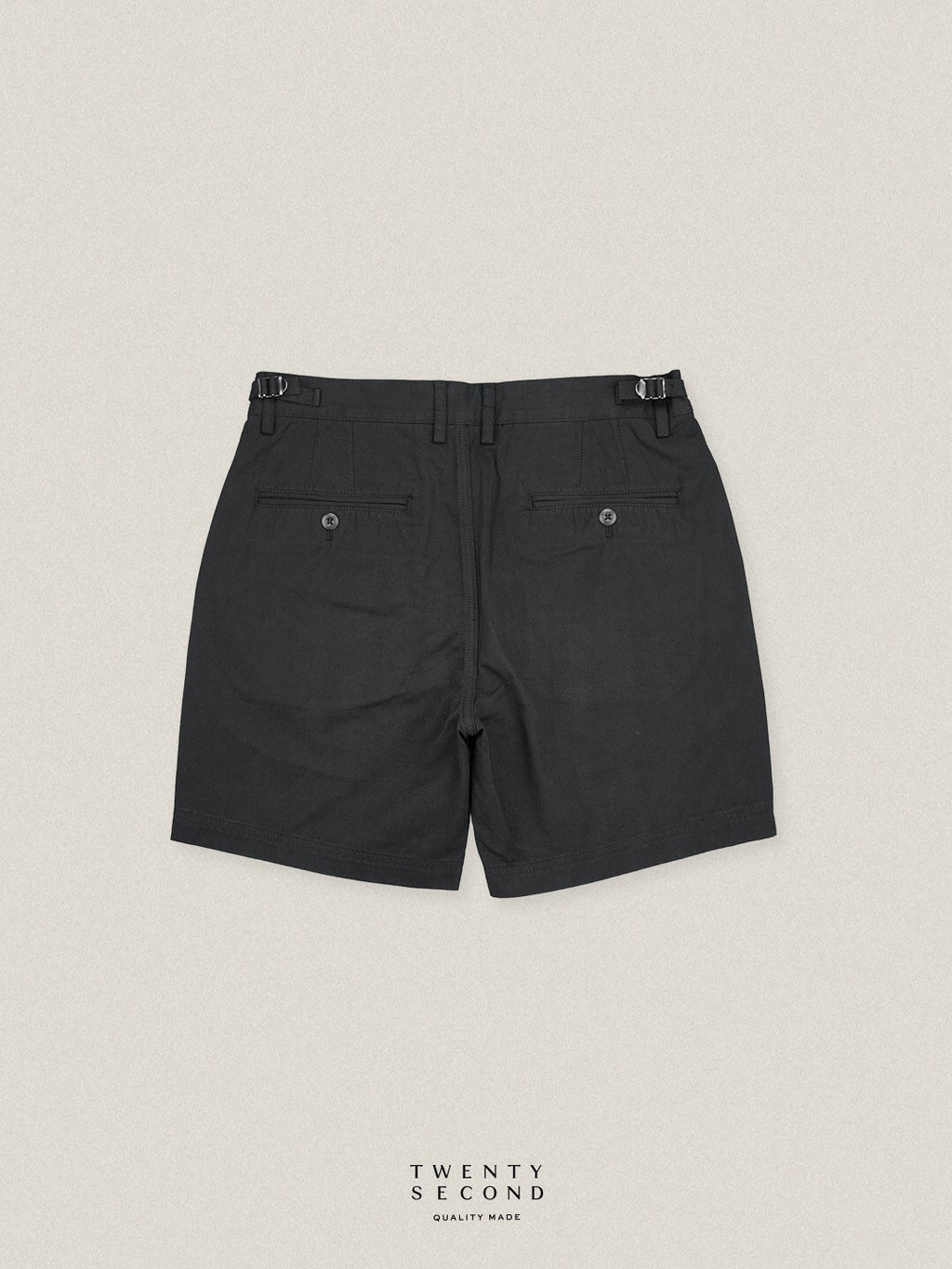 CITY CHINO SHORTS - DARK GREY