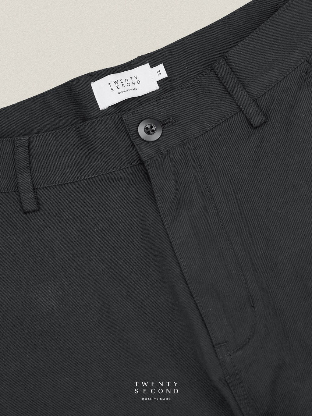 CITY CHINO SHORTS - DARK GREY