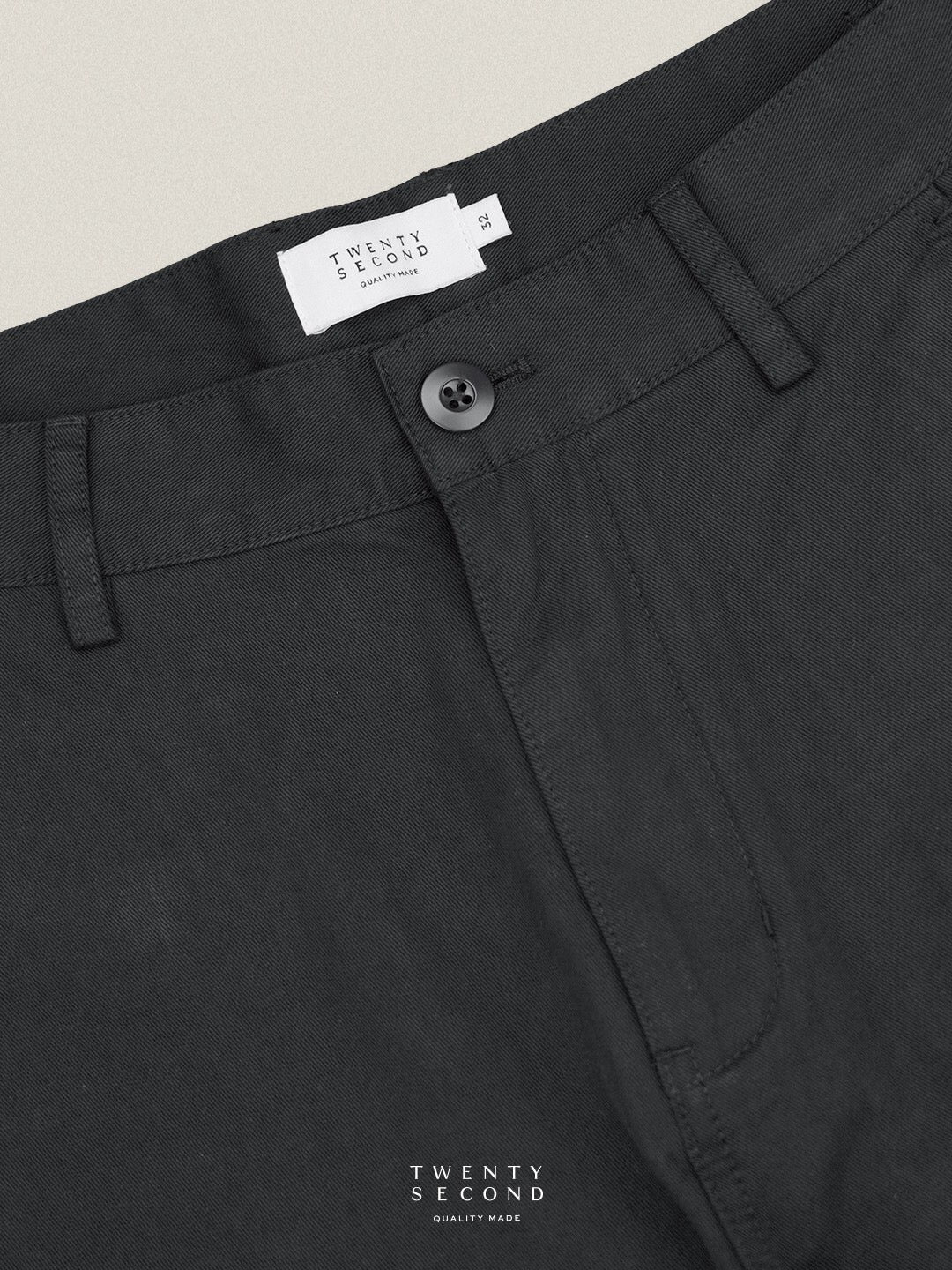 CITY CHINO SHORTS - DARK GREY