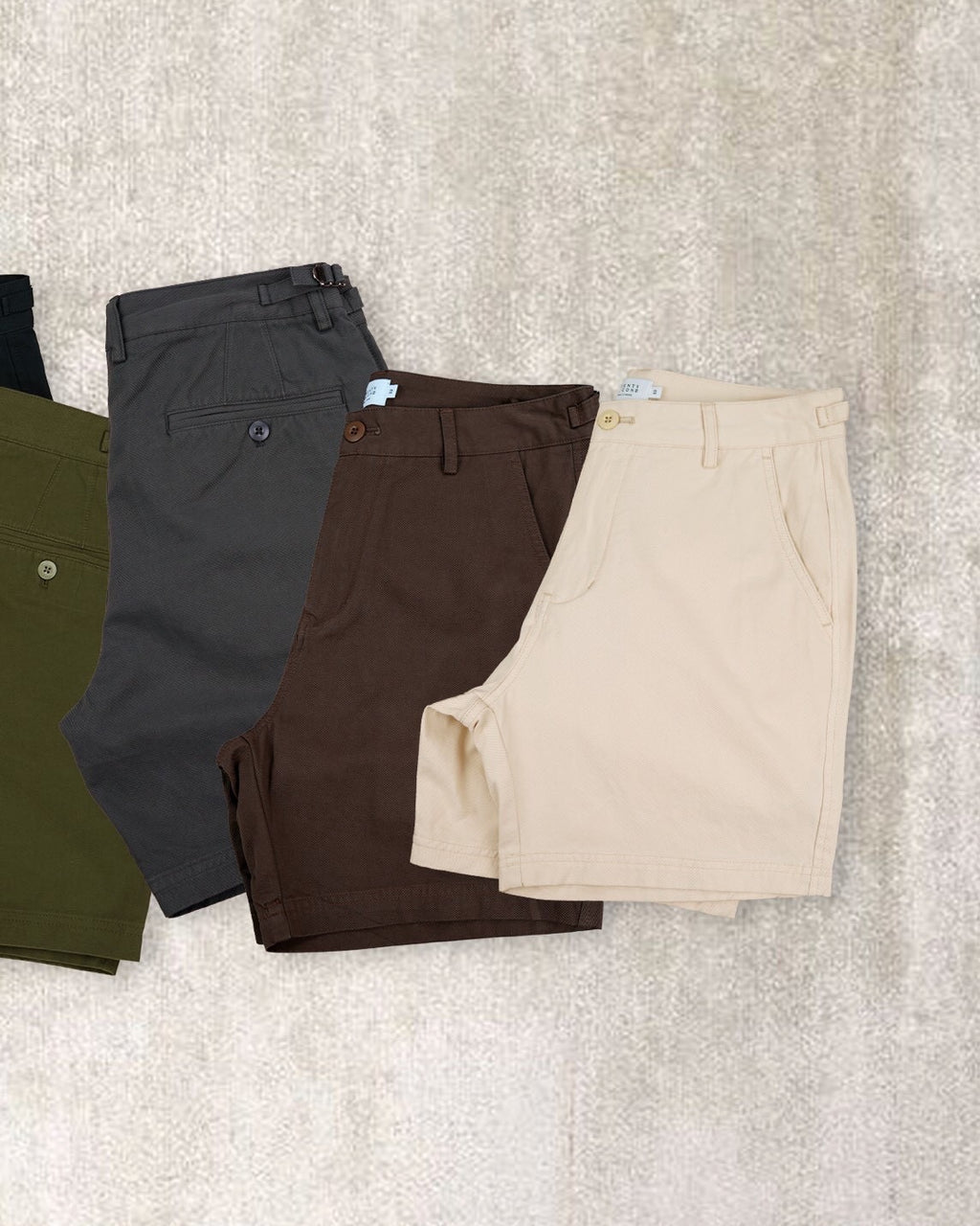 CITY CHINO SHORTS - GREY