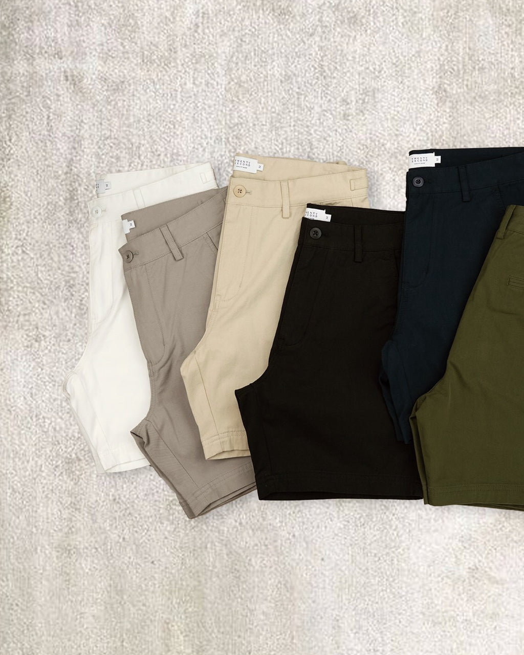 CITY CHINO SHORTS - GREY
