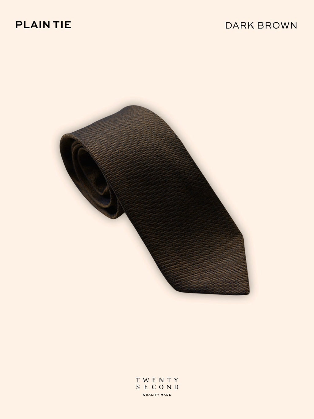 TIE PLAIN ll NECKTIE