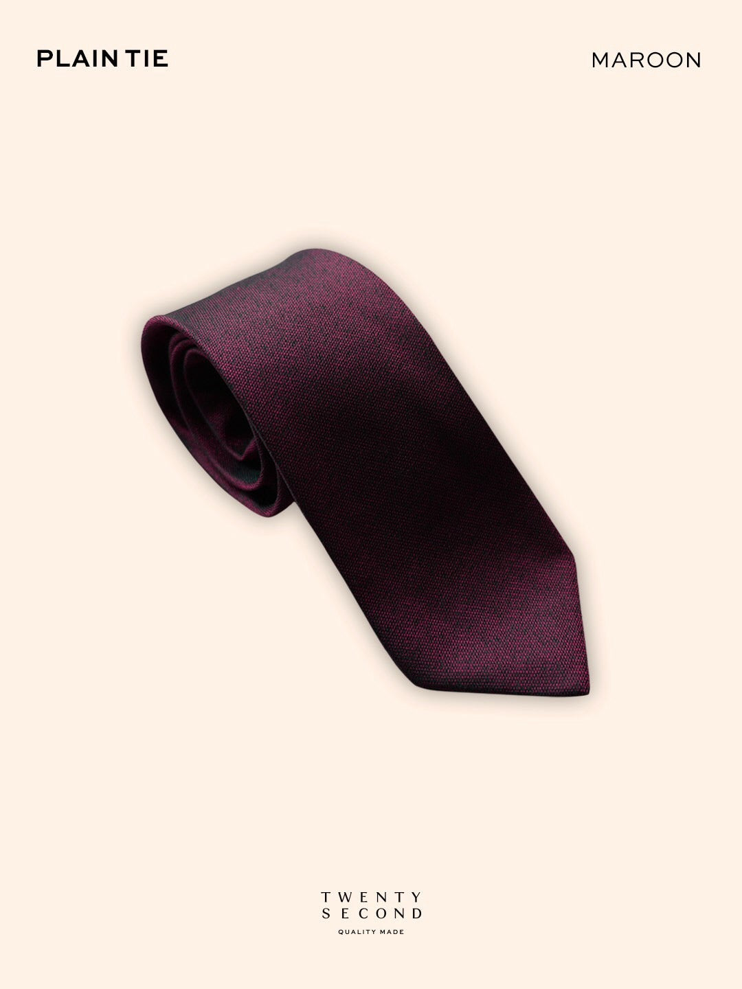 TIE PLAIN ll NECKTIE