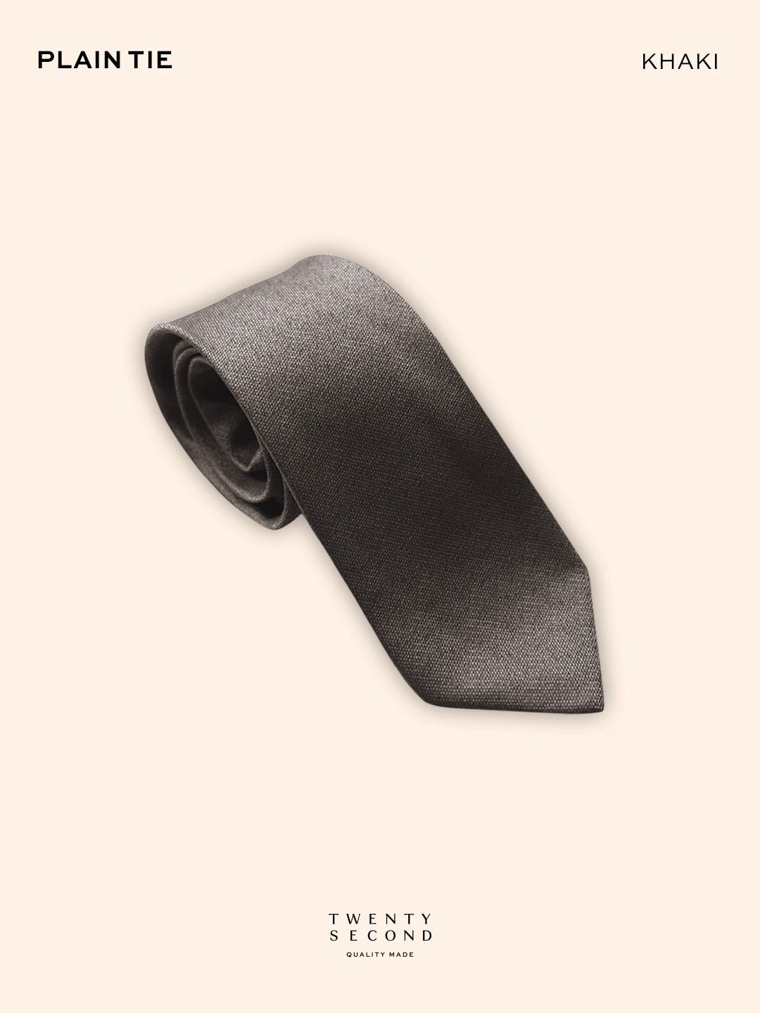 TIE PLAIN ll NECKTIE