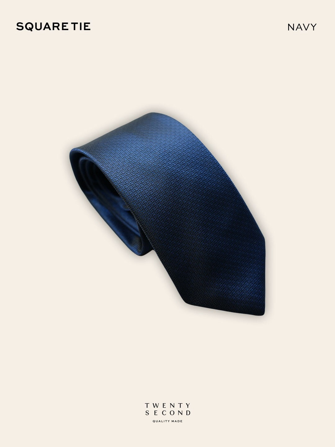 TIE SQUARE NECKTIE