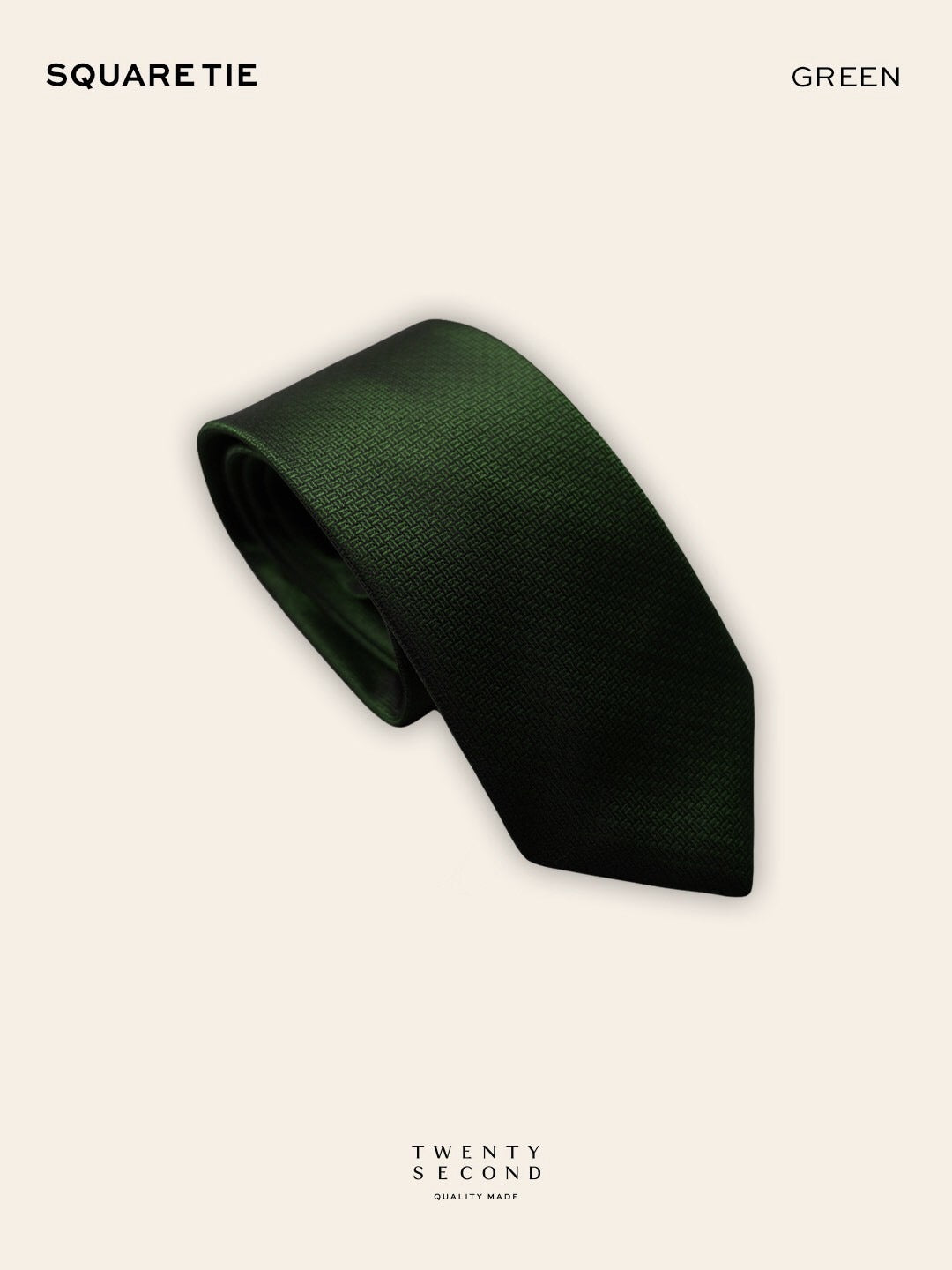 TIE SQUARE NECKTIE