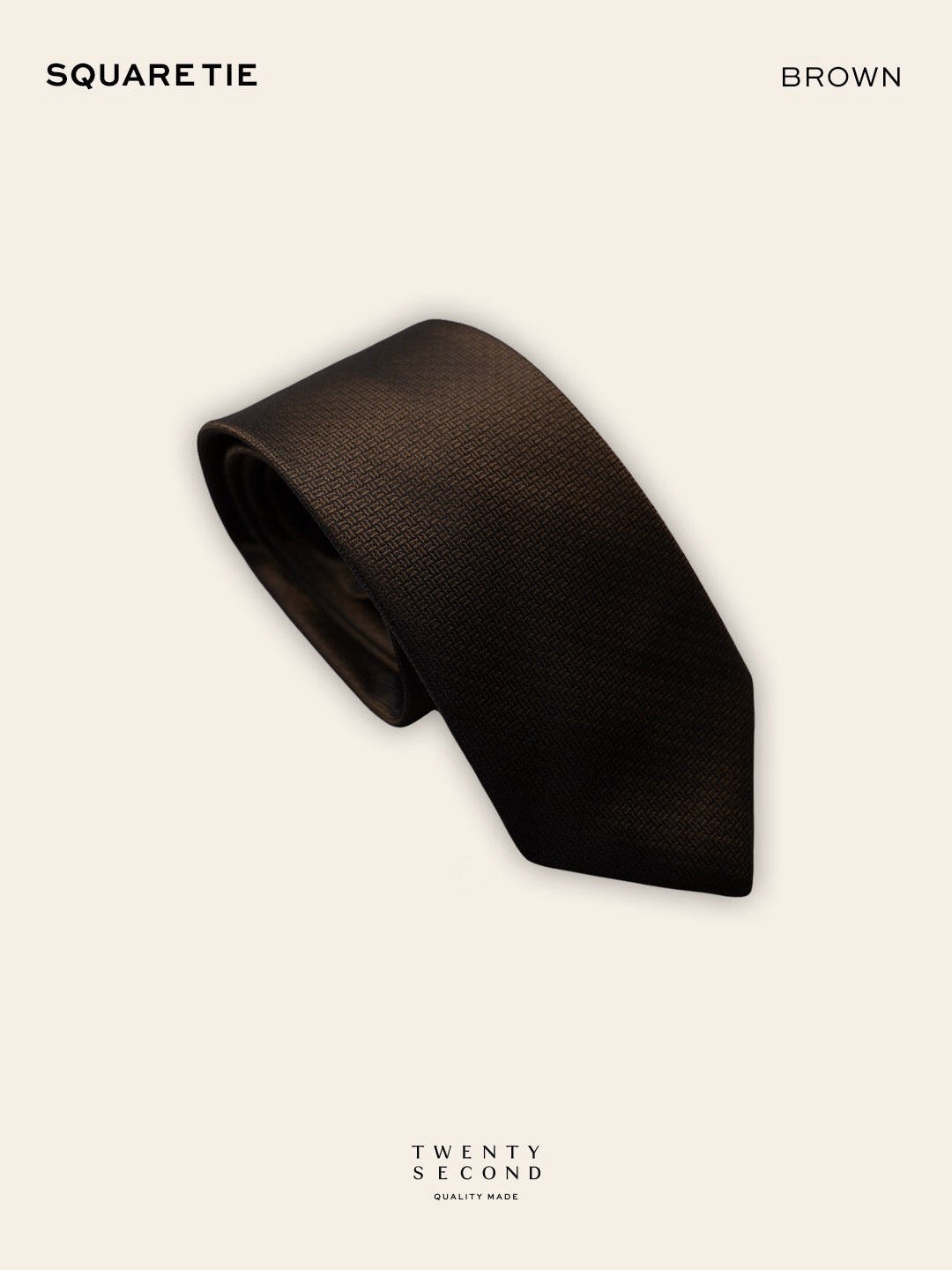 TIE SQUARE NECKTIE