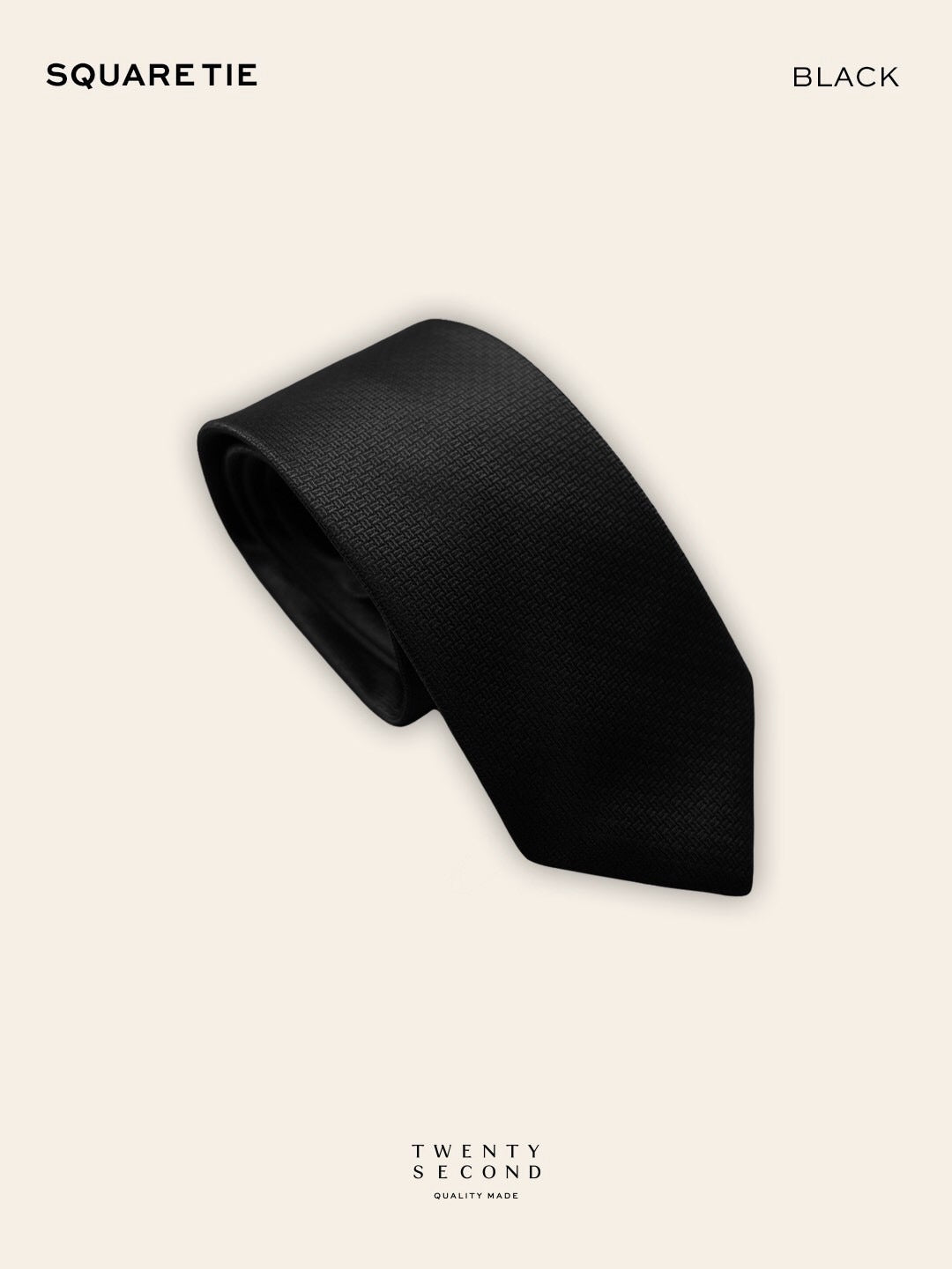 TIE SQUARE NECKTIE