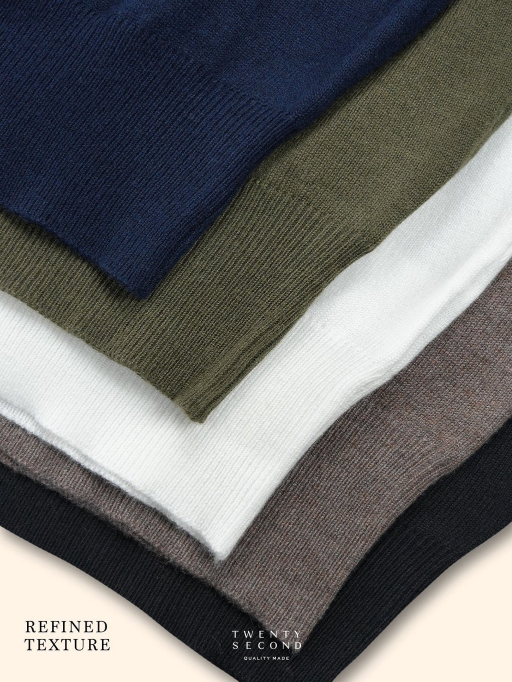 MILO WOOL KNIT POLO - NAVY
