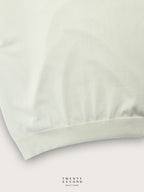 THEO WOOL KNIT POLO - WHITE