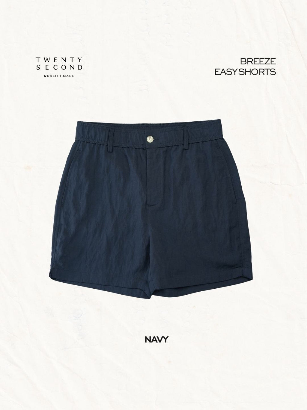BREEZE EASY SHORTS - NAVY