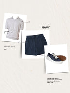 BREEZE EASY SHORTS - NAVY