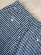 BREEZE EASY SHORTS - NAVY STRIPE