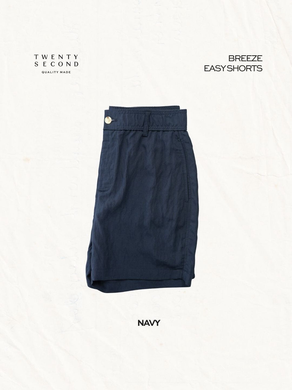BREEZE EASY SHORTS - NAVY