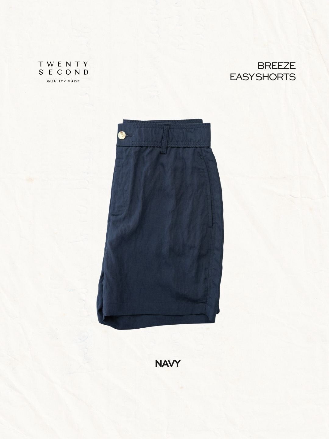 BREEZE EASY SHORTS - NAVY