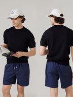 FLEX RELAXED SHORTS - NAVY