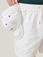 FLEX RELAXED SHORTS - WHITE