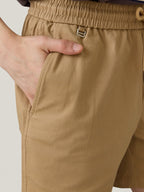 FLEX RELAXED SHORTS - KHAKI