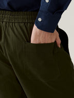 FLEX RELAXED SHORTS - OLIVE