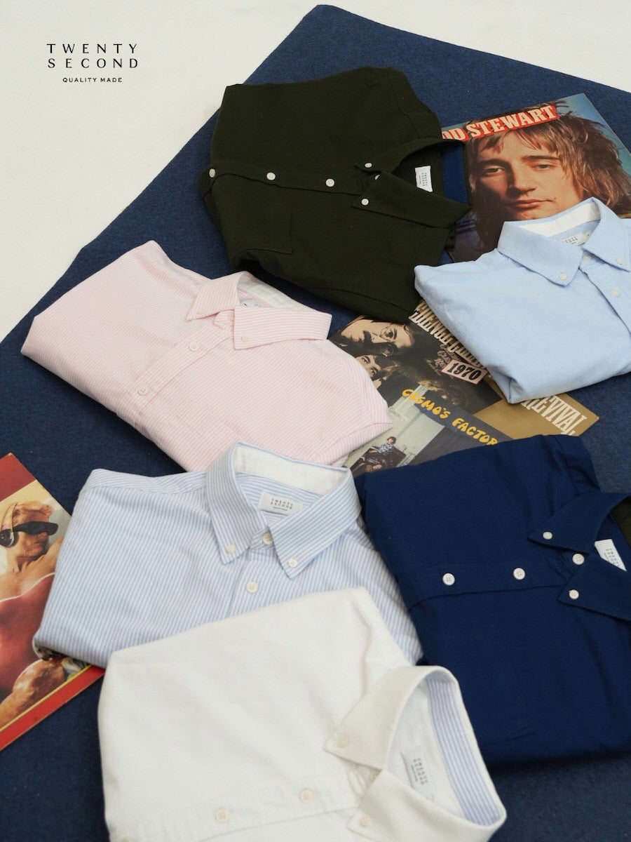 BROOK OCBD SHIRT - LIGHT BLUE