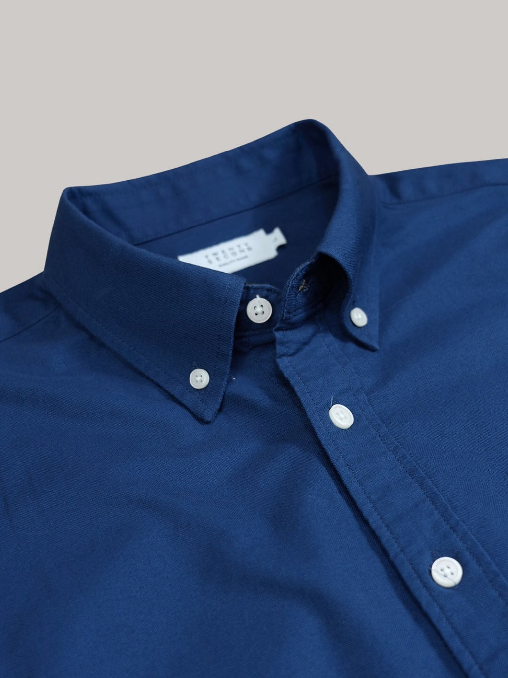 BROOK OCBD SHIRT - NAVY