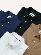ROBB COTTON SHIRT - BROWN