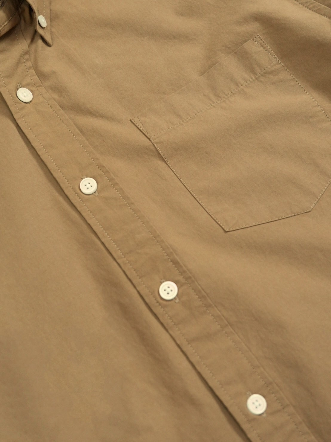ROBB COTTON SHIRT - BROWN