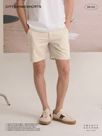 CITY CHINO SHORTS - BEIGE