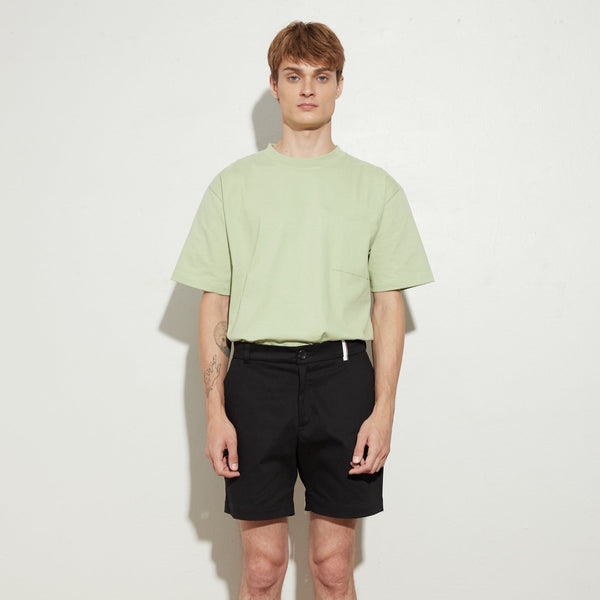 BROOK POCKET TEE - PALE GREEN (Relaxed fit)