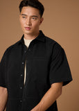 CODY RELAXED SHIRT - BLACK