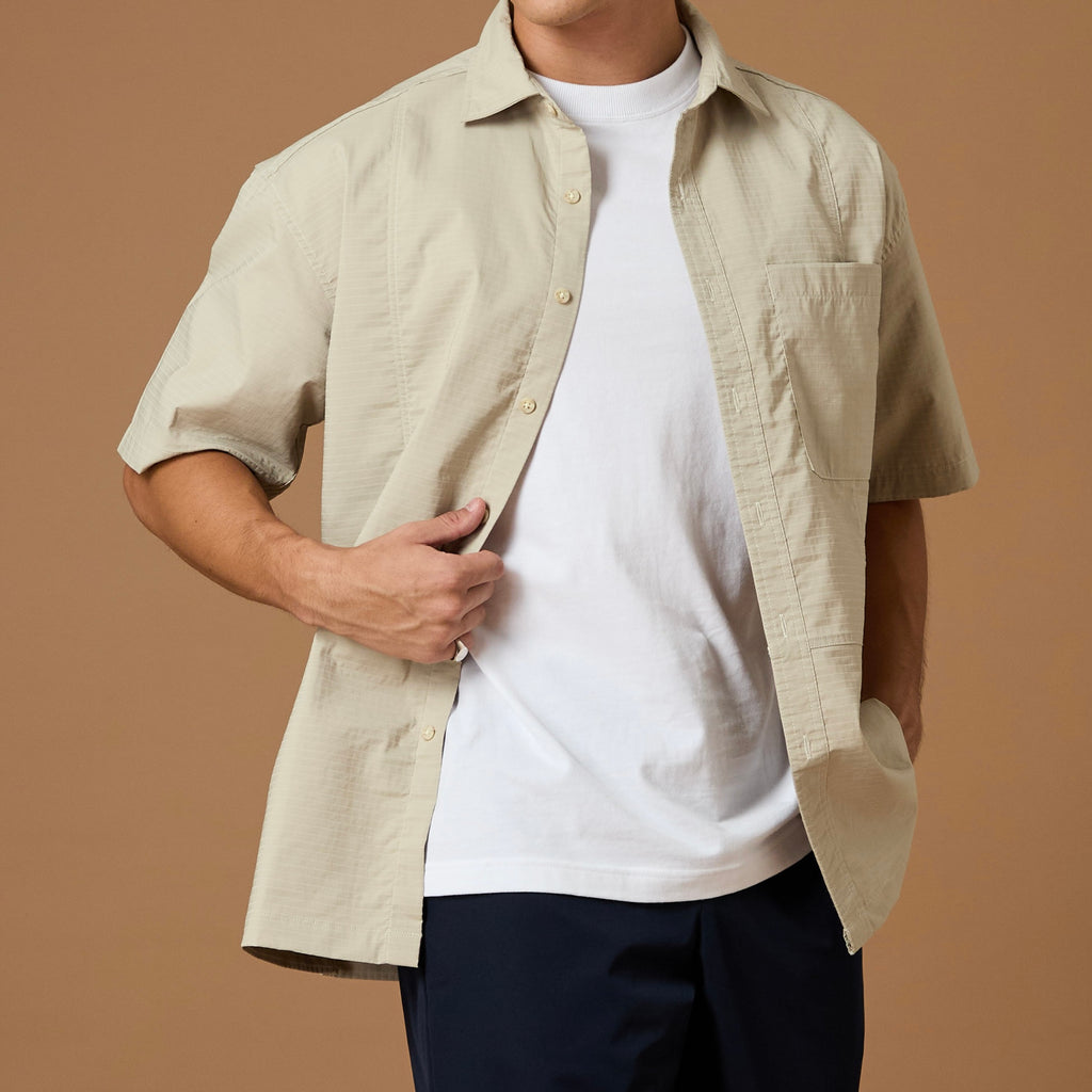 CODY RELAXED SHIRT - KHAKI