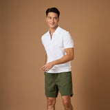 COOPER RELAXED SHORTS - OLIVE (Extra Shorts)
