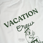EVC VACATION CREW TEE - WHITE