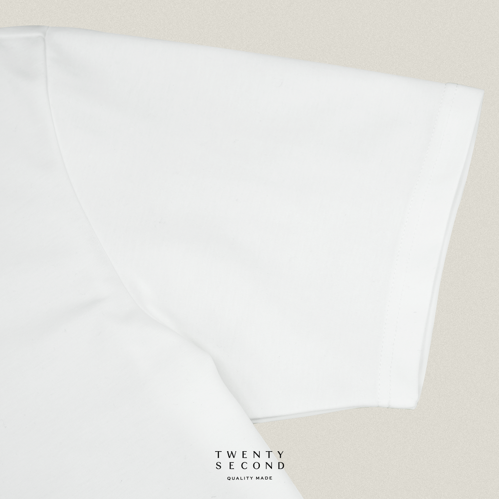 DOUBLE LAYER TEE - WHITE