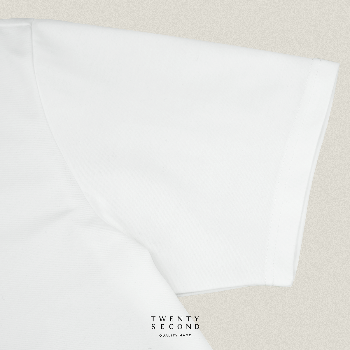 DOUBLE LAYER TEE - WHITE