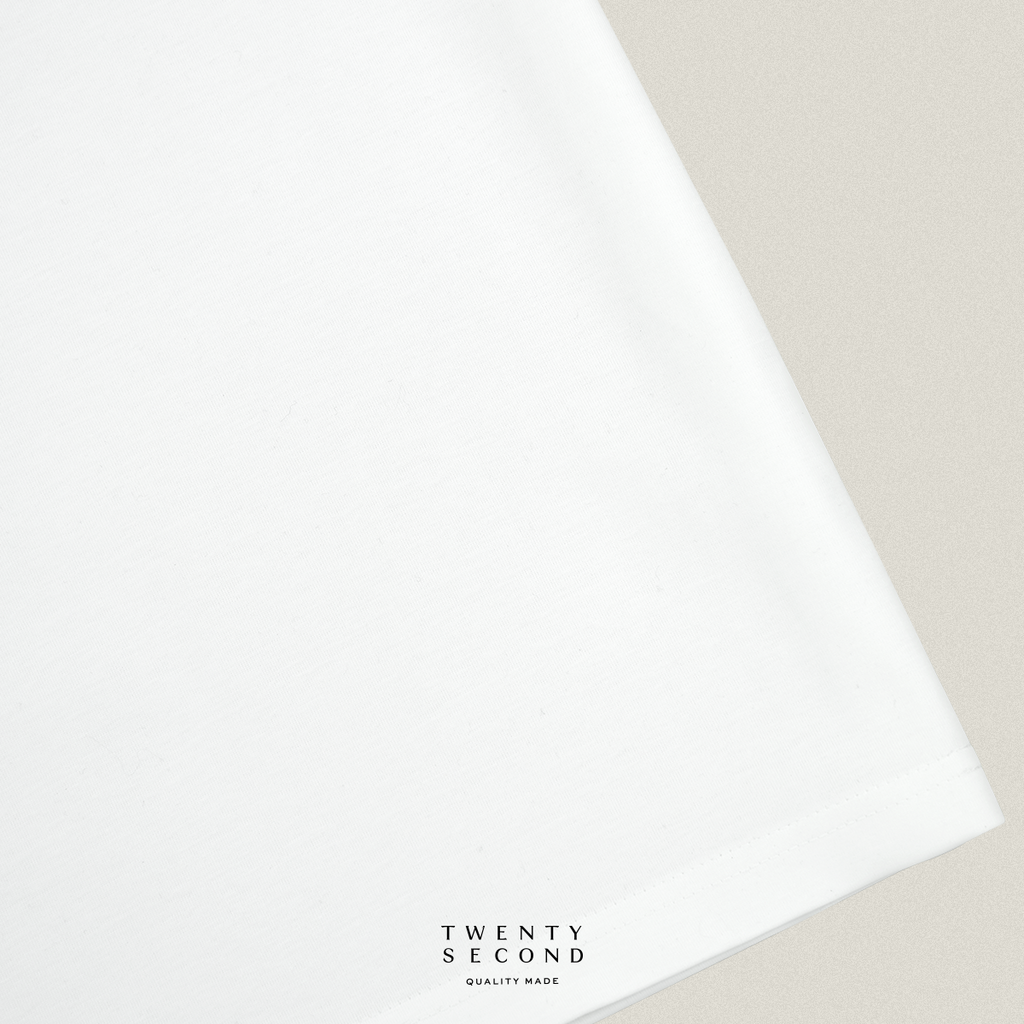 DOUBLE LAYER TEE - WHITE