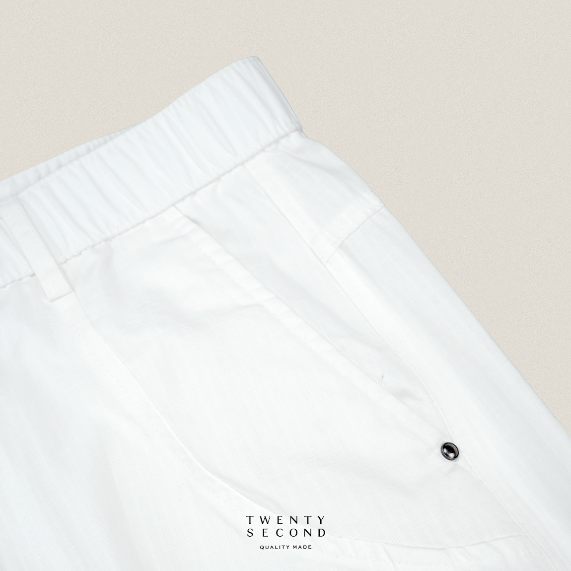 FIELD CASUAL PANTS - WHITE
