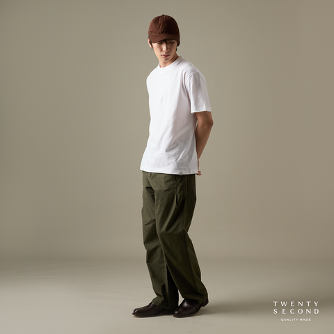 THE NEW SUPER SOFT COTTON TEE - WHITE
