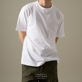 THE NEW SUPER SOFT COTTON TEE - WHITE