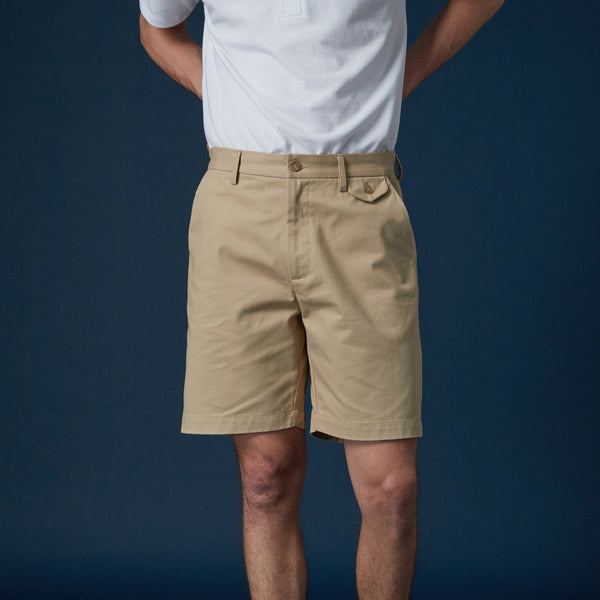 WALTER CHINO SHORTS - KHAKI (Regular shorts)