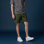 WALTER CHINO SHORTS - OLIVE (Regular shorts)